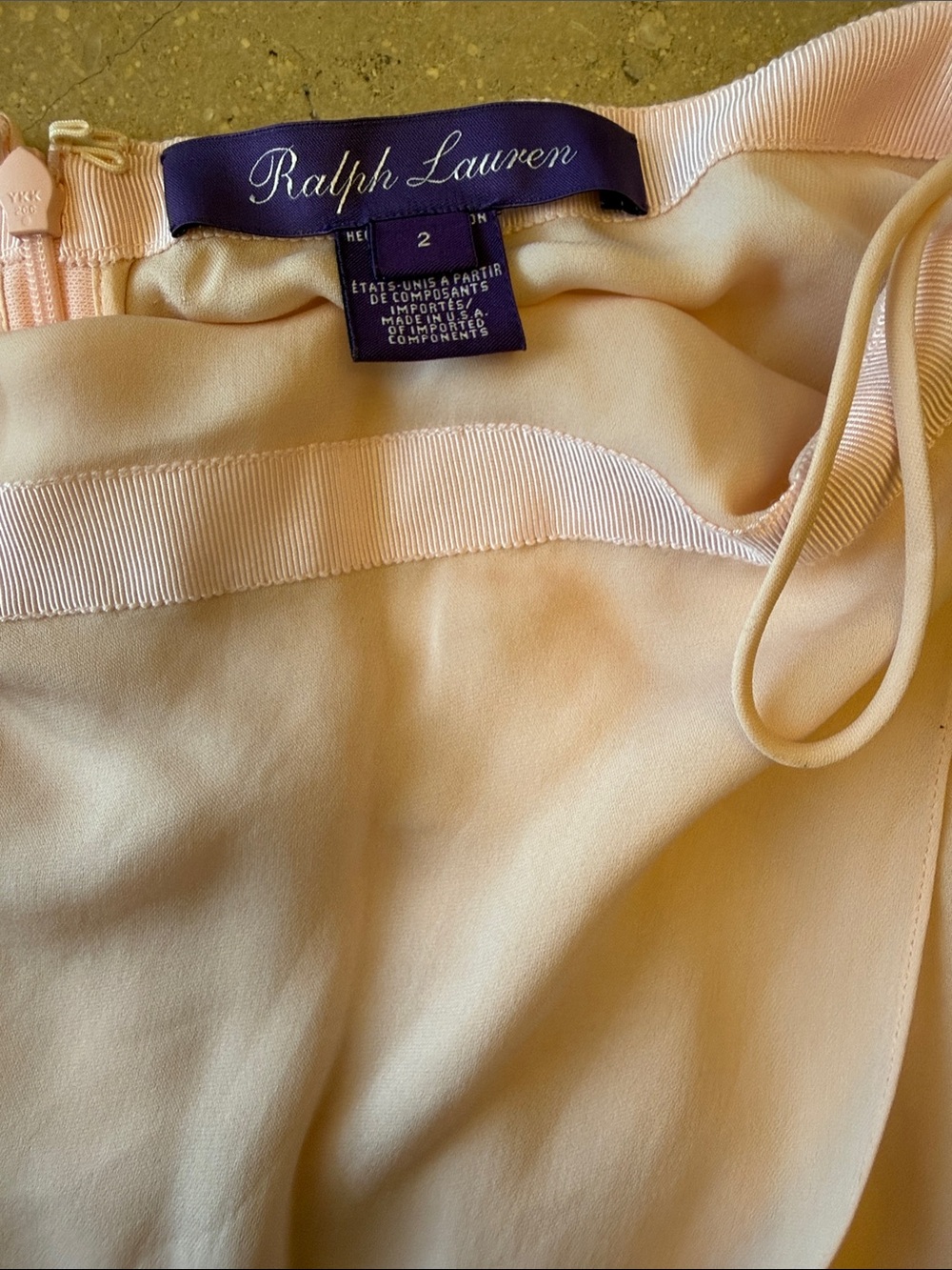 Ralph Lauren Purple Label Blush Pink Maxi Skirt - Picture 3 of 3
